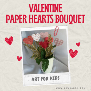 Valentıne Paper Hearts Bouquet (Instagram)