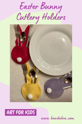 How to Make Adorable Bunny Cutlery Holders for Your Easter Table