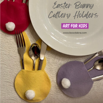 Easter Bunny Cutlery Holders (Instagram)