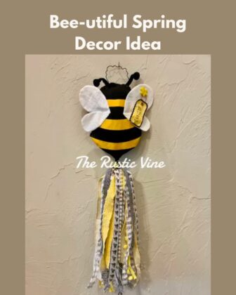 Easy and Beautiful: How to Make the best Bee-themed Spring Decor