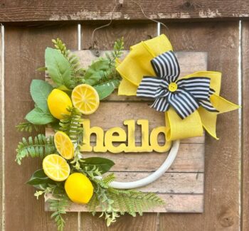 cheerful lemon decor