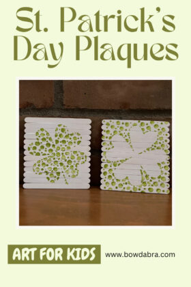 How to Make the Perfect St. Patrick’s Day Wall Plaque Using Popsicle Sticks