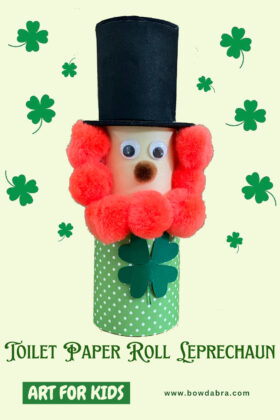 Toilet Paper Roll Leprechaun