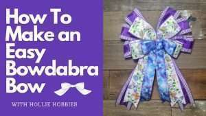 Easy Video DIY: How to Make a 3-2-1 Bow with Bowdabra