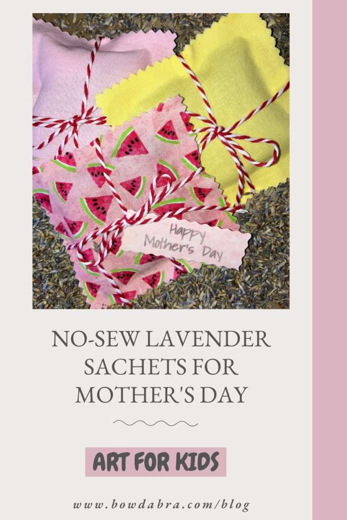 No-Sew Lavender Sachets