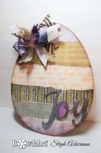 Super easy DIY – the best way to decorate a wooden Easter egg