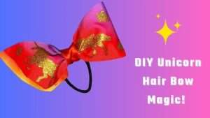 How to make the Magical Unicorn Bermuda Bow