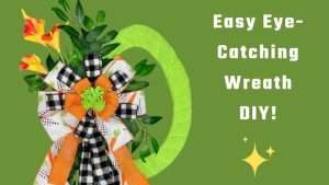 How to Make a Cheerful Easter Wreath – Bowdabra video DIY