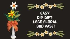 How to make a Lego bud vase for a perfect Gift