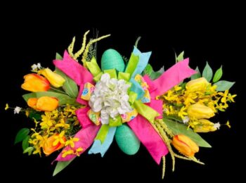 Easter table centerpiece