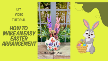 easy Easter arrangement