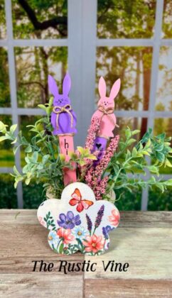 How to make an adorable and easy Easter arrangement