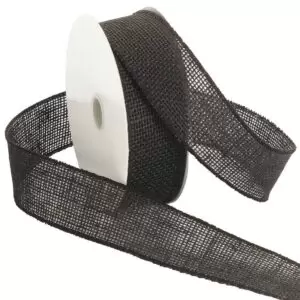 1-1/2" Burlap (Wired) Ribbon