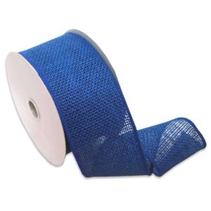 2-1/2" Burlap (Wired) Ribbon