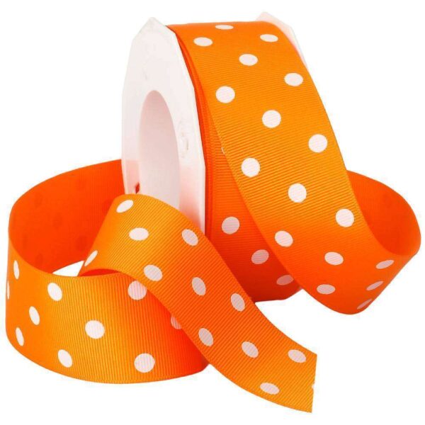 1-1/2" Grosgrain Swiss Dots Ribbon