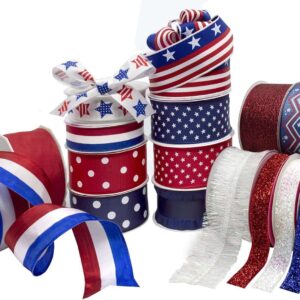 Ultimate PATRIOTIC Hairbow Kit -Deluxe Assortment -KIT-RBNHAIR-2