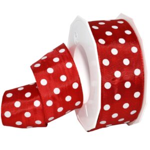 1-1/2"  Polka Dots Ribbon