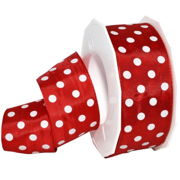 1-1/2"  Polka Dots Ribbon