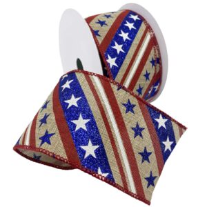 2-1/2" FLAG SALUTE 10YD Red/White/Blue