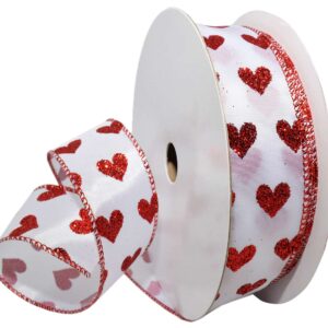 1-1/2" CHERISHED HEARTS 100 FT Red