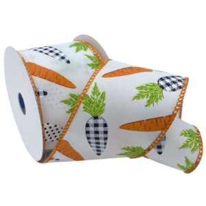 2-1/2" CARROT TOSS 10YD White/Orange