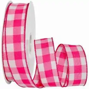 1-1/2" Gingham Style Ribbon