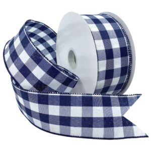 2-1/2" Gingham Style Ribbon