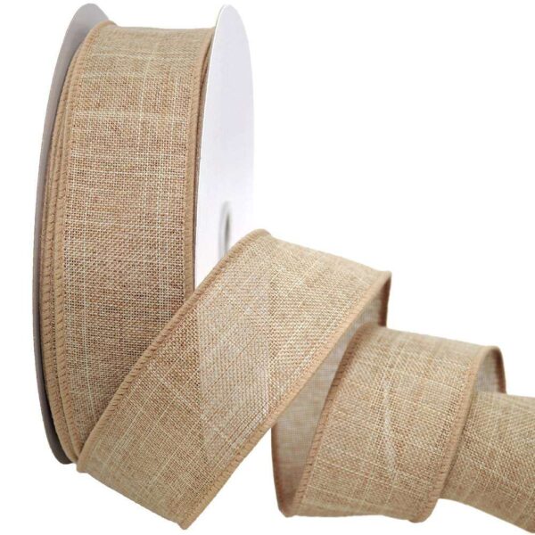 1-1/2" Juliana Linen (Wired) Ribbon