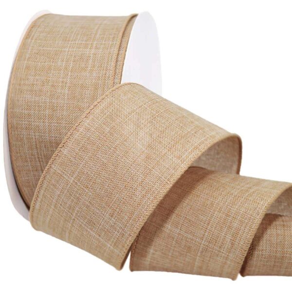 2-1/2" Juliana Linen (Wired) Ribbon