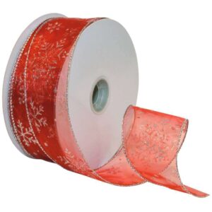 2-1/2" Snowflake Ribbon