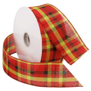 2-1/2" GALA PLAID
