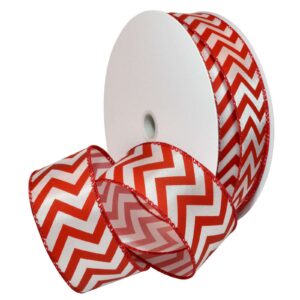 1-1/2" PEPPERMINT CHEVRON