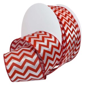 2-1/2" PEPPERMINT CHEVRON