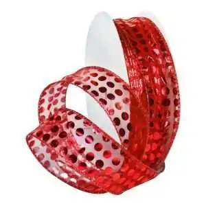 1-1/2" Tiny Sheer Dots Ribbon