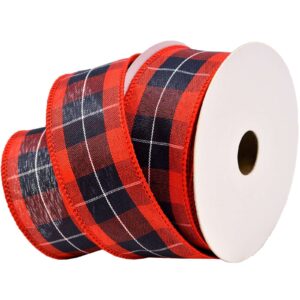 1-1/2" BLACK ROCK PLAID