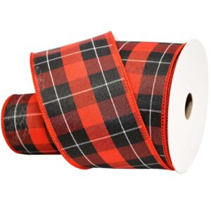 2-1/2" BLACK ROCK PLAID