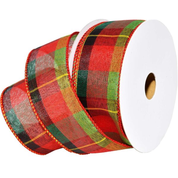 1-1/2" YULETIDE TARTAN