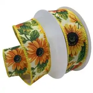 1-1/2" SUNFLOWER MEADOW 10YD Yellow