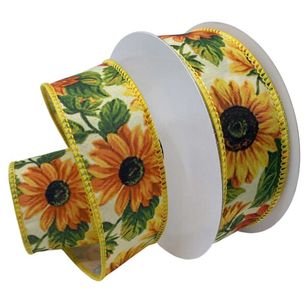 1-1/2" SUNFLOWER MEADOW 10YD Yellow