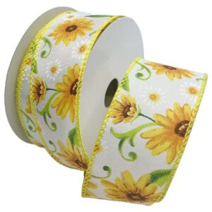 1-1/2" DAISY'S GARDEN 10YD Yellow