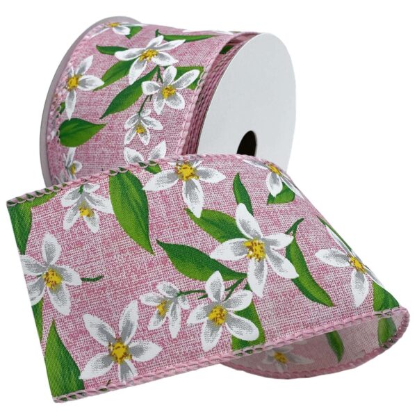 2-1/2" VINTAGE GARDEN 10YD Pink