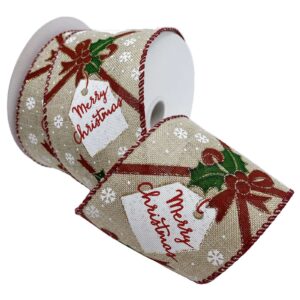 2-1/2" MERRY CHRISTMAS TAGS