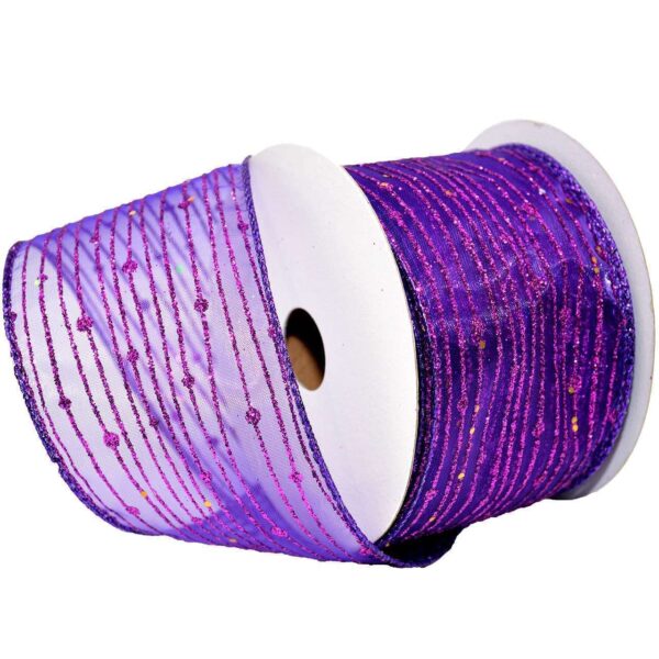 2-1/2" TWINKLING - Purple/Royal