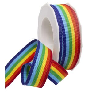 7/8" Grosgrain Stripes Ribbon