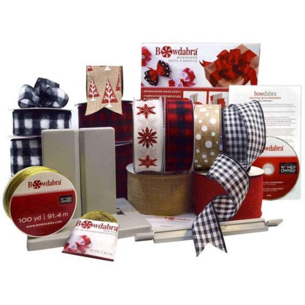 Ultimate Holiday Ribbon Kit with Bowdabra - KIT-RBNBOW-1