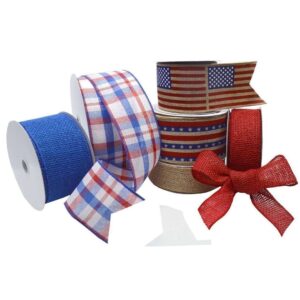 Ultimate Patriotic Ribbon Collection 6pc - KIT-RIBBON-12
