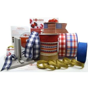 Ultimate Patriotic Ribbon Kit with Bowdabra - KIT-RBNBOW-10