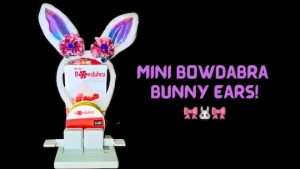 Video how to –  make Easter bunny ears extra special with Bowdabra