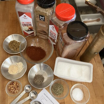 Gather the Ingredients for the Seasoning