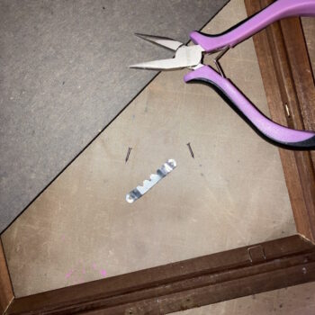 Remove Hanging Hardware and Backing Board